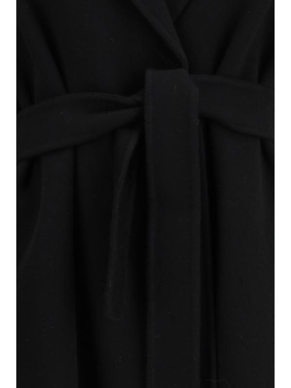 Virgin Wool Coat Esturia Black
