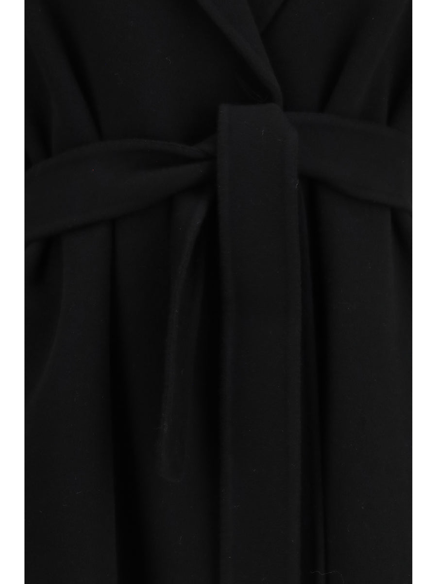 Virgin Wool Coat Esturia Black