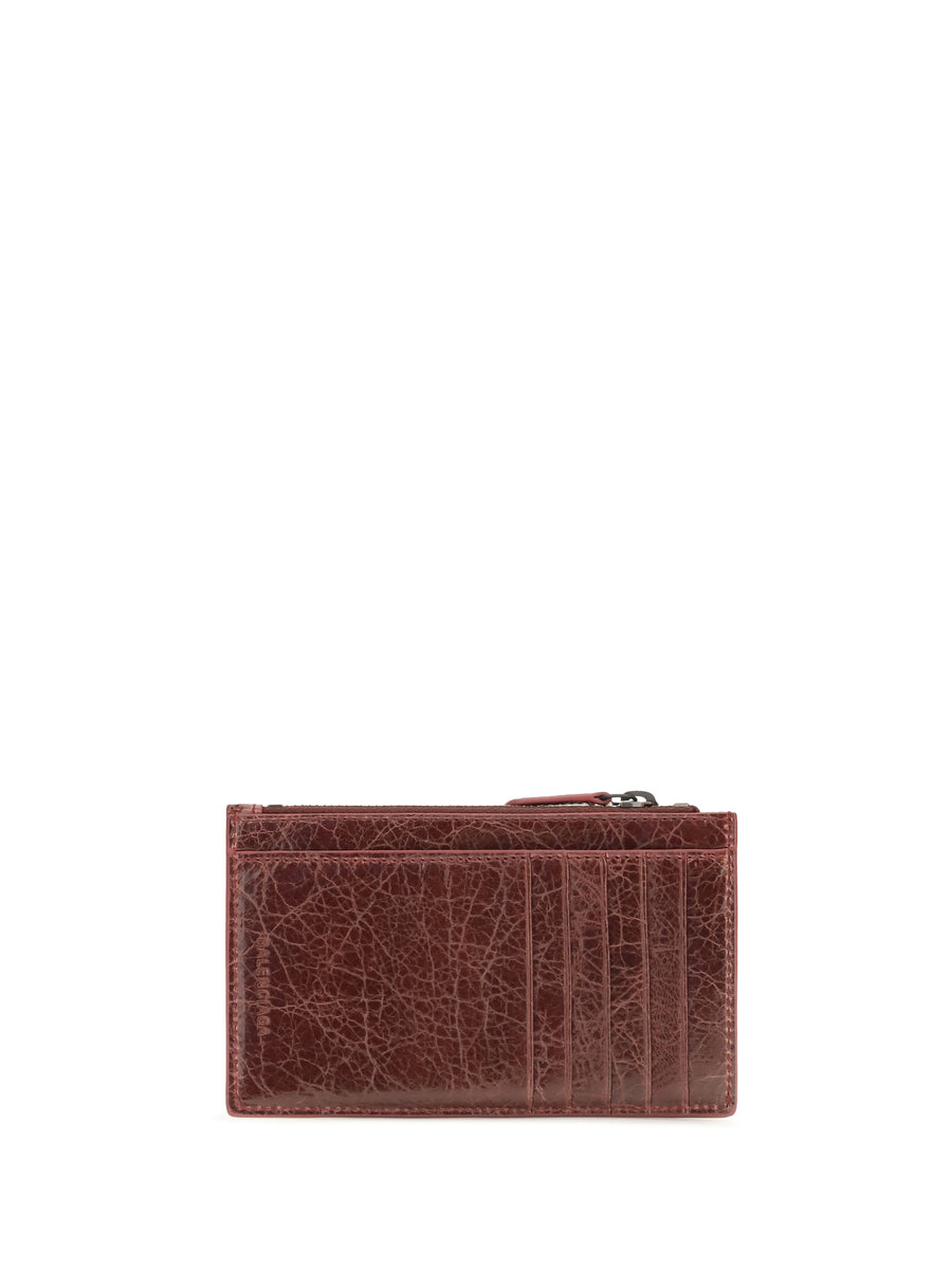 Long Card Holder Le City Berry Red Lambskin Wallets & Purses