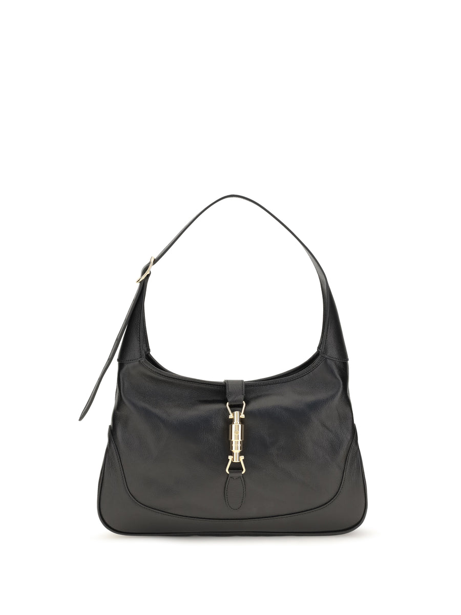 Shoulder Bag Jackie 1961 Black Leather Calf