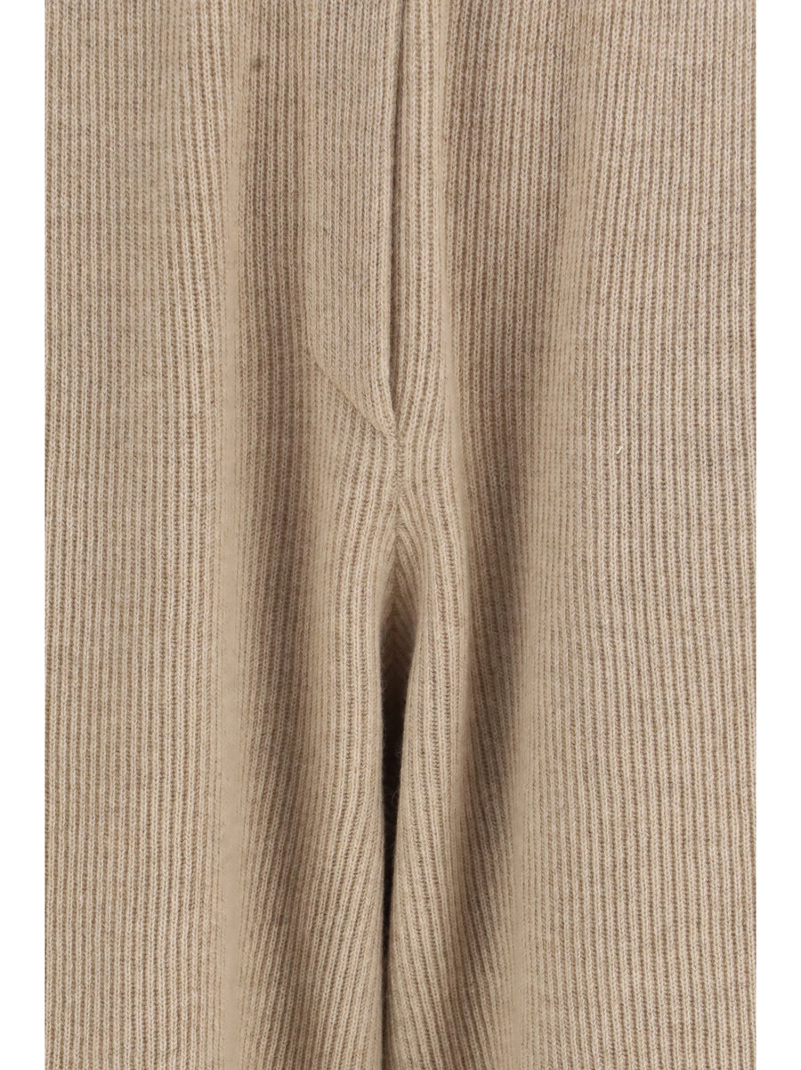 Pants Cashmere Camel Trousers