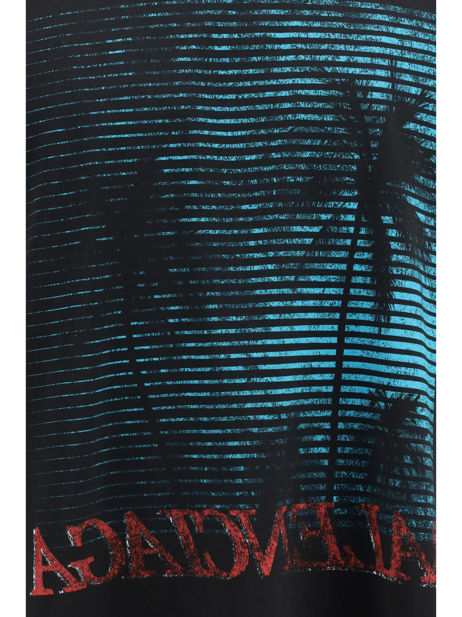 T-Shirt Graphic Print Black Cotton T-shirts