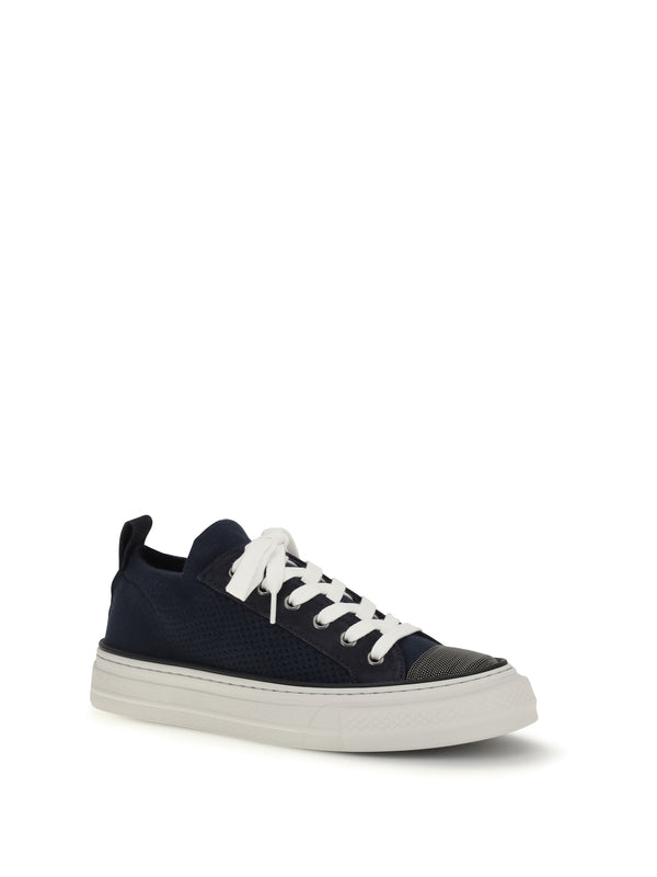 Sneakers Cotton Knit Suede Abyss Upper: Trainers