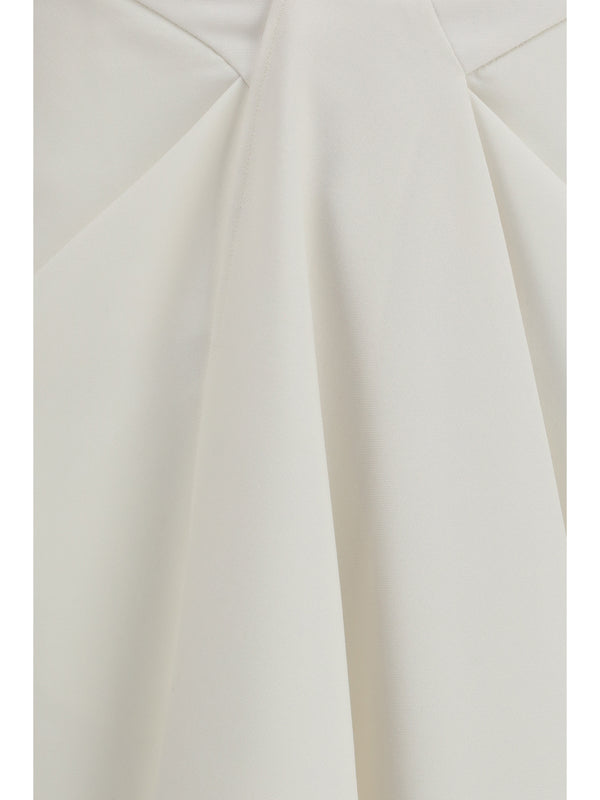 Skirt Wool And Mohair White Merino (ovis Aries)