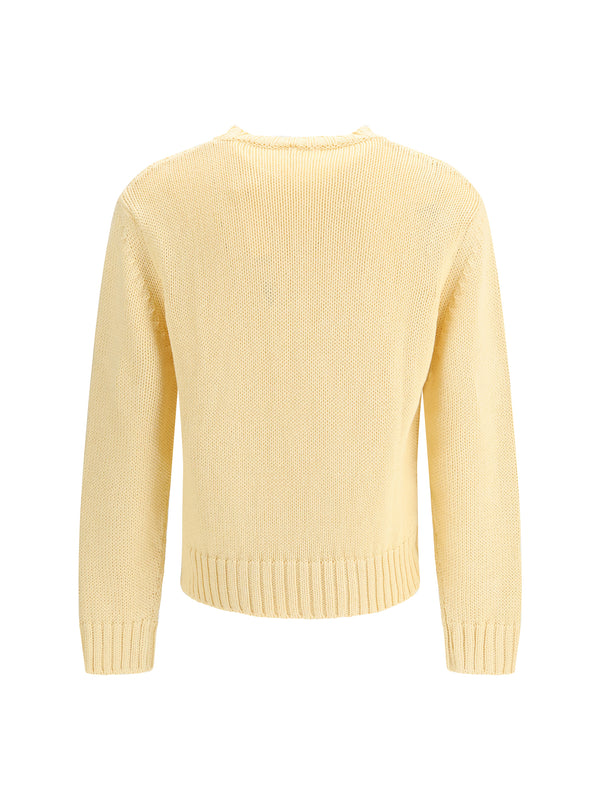 Cotton Sweater Frederik Off White Sweatshirts