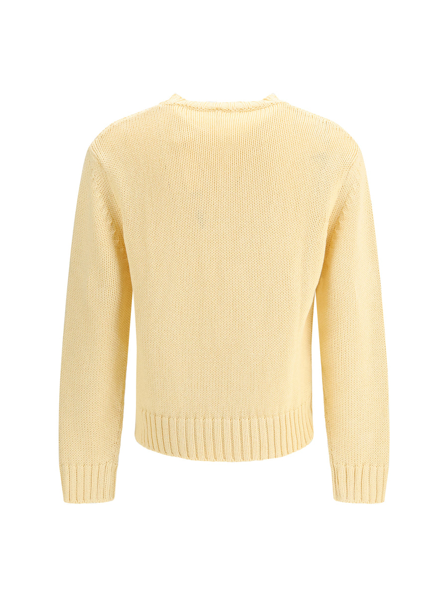 Cotton Sweater Frederik Off White Sweatshirts