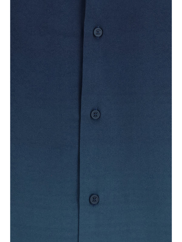 Shirt Arrow Monogram Dark Slate Viscose