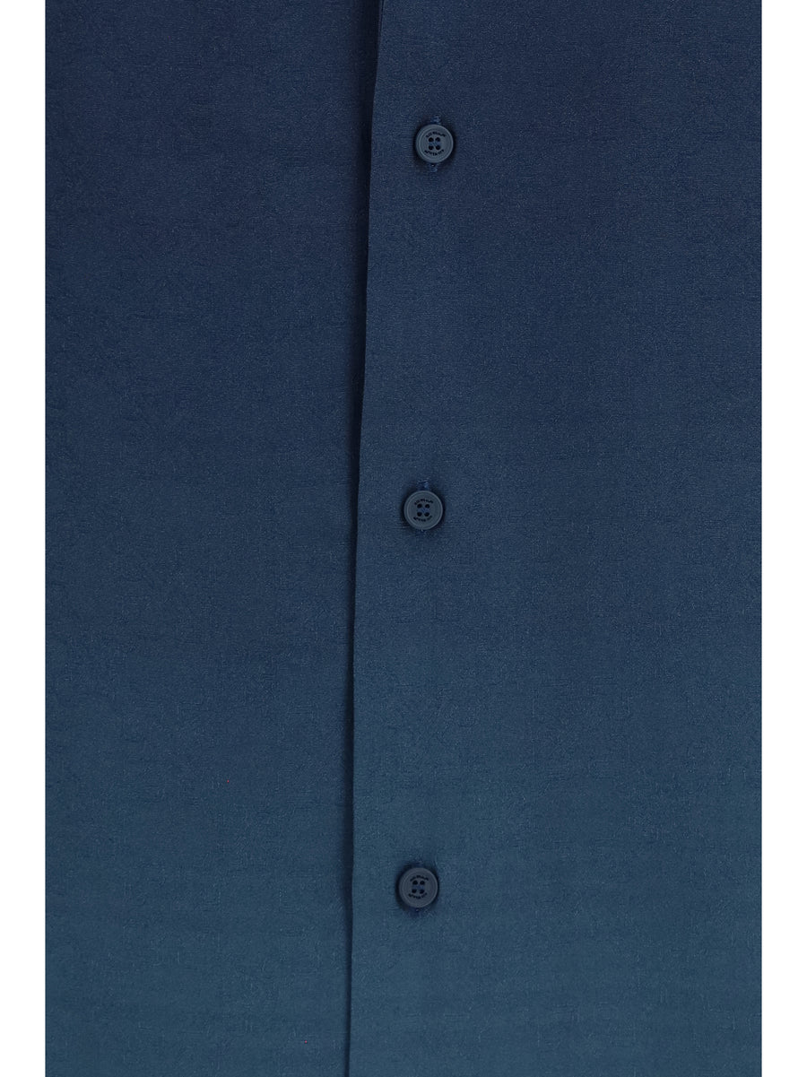 Shirt Arrow Monogram Dark Slate Viscose
