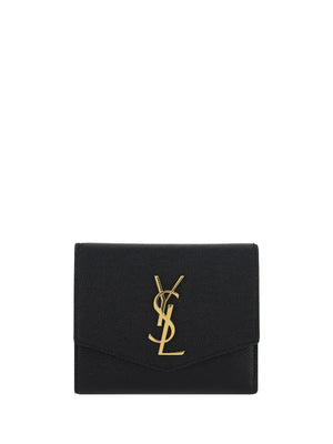 Calfskin Wallet Nero Calf Leather Bos Taurus