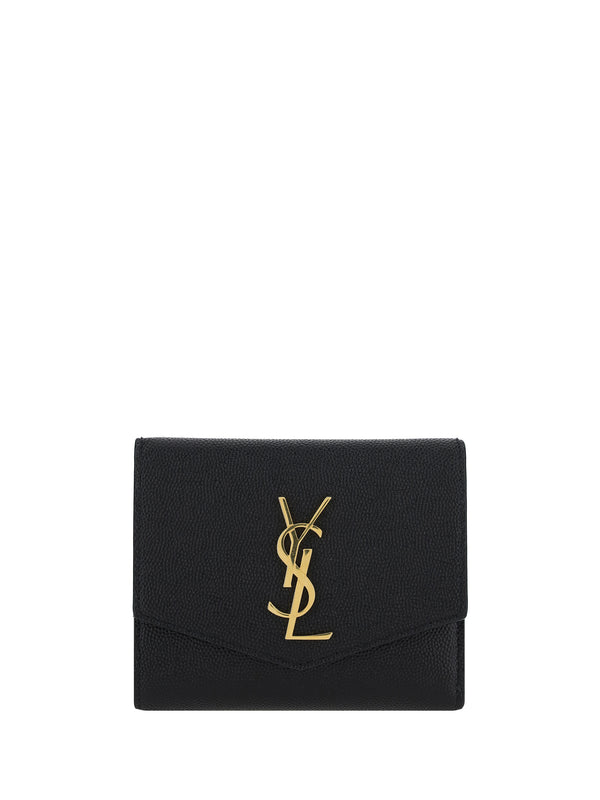 Calfskin Wallet Nero Calf Leather Bos Taurus
