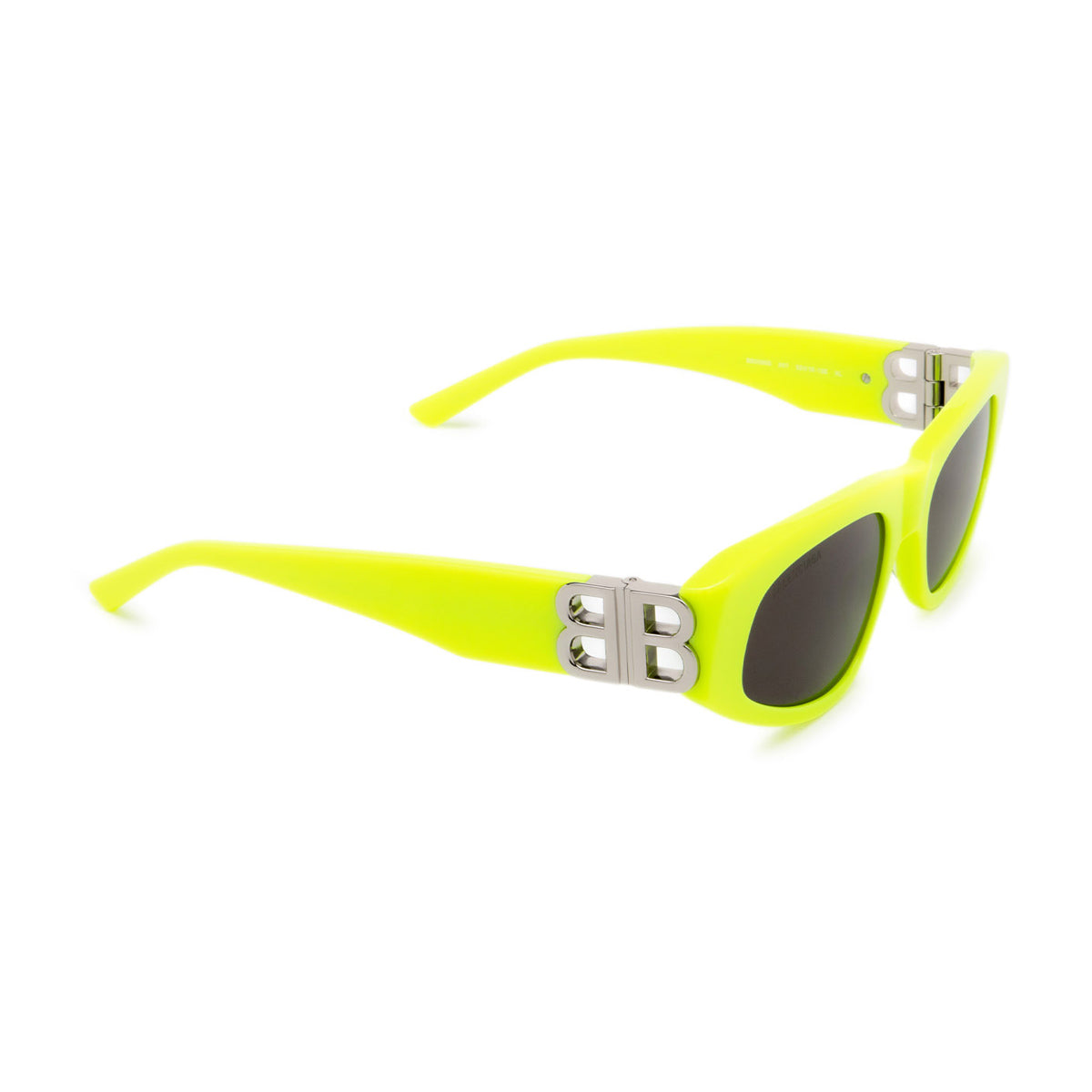 Dynasty Rectangle BB0095S 007 Giallo Celluloid Occhiali Sole