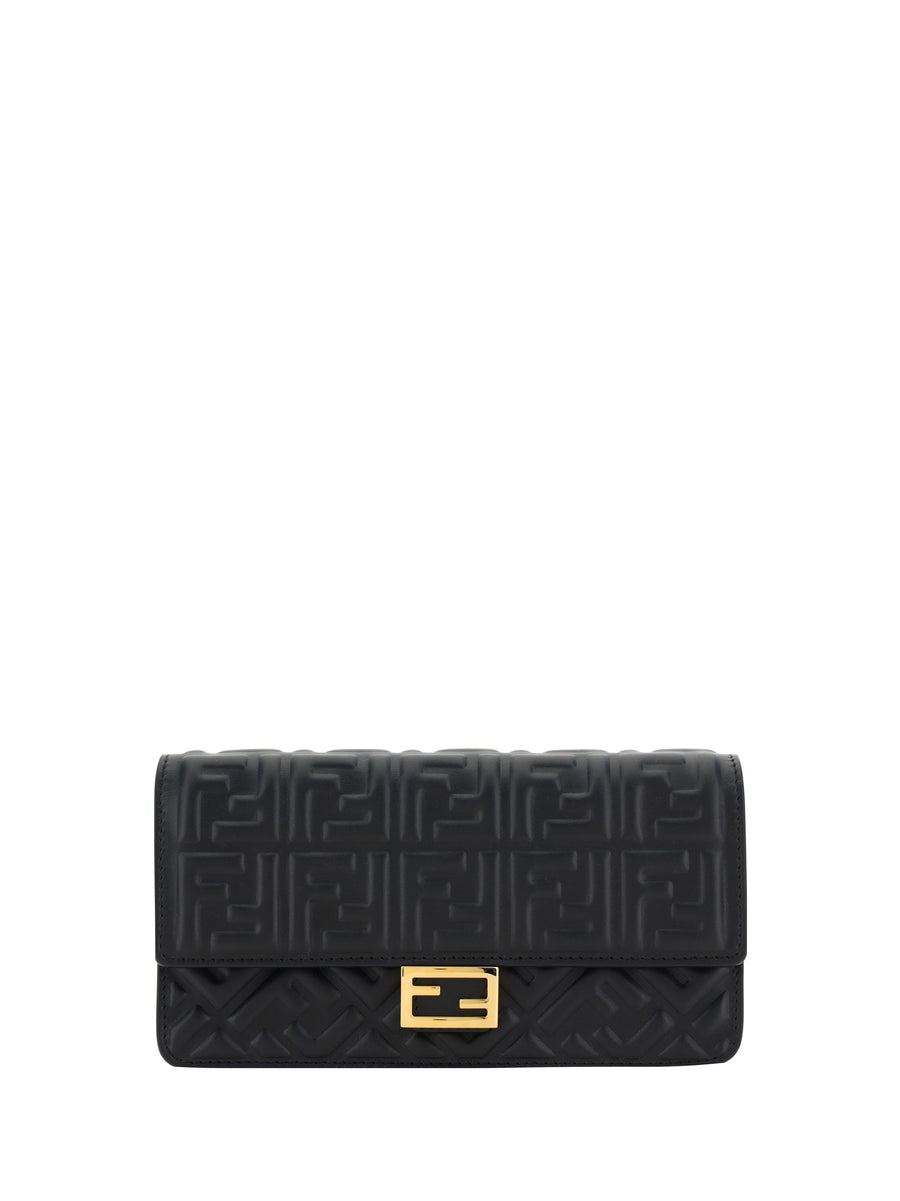 Matisse Chain Wallet Nero+oro Soft Calf Leather Bos Taurus Beauty Cases