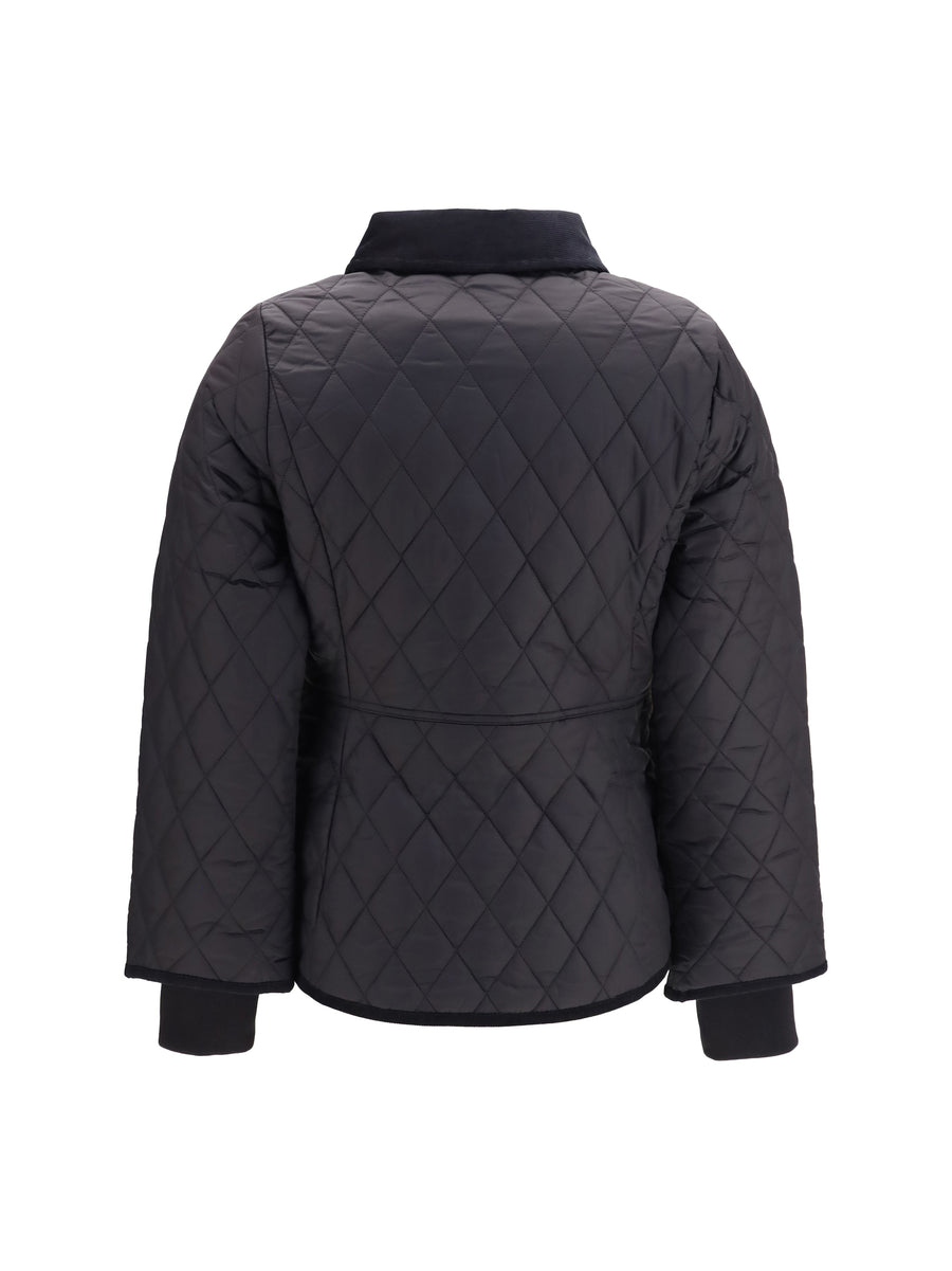 Quilted Puffer Jacket Black Outer: Polyamide