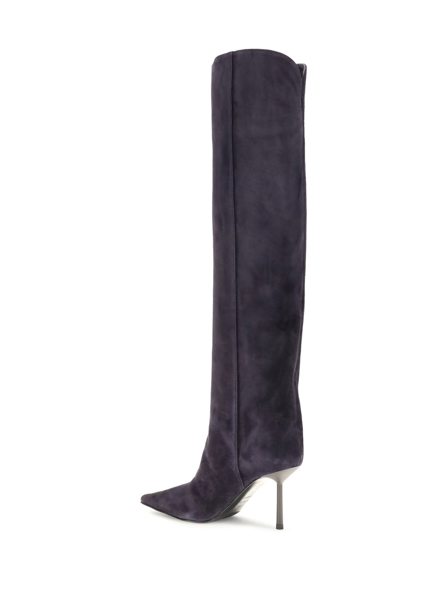 Over-The-Knee Boots Bella Suede Blue
