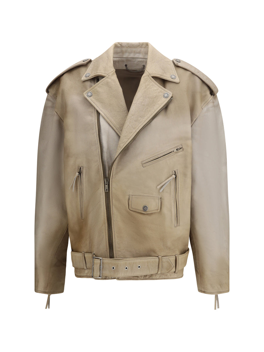 Leather Jacket Journey Mellow Buff Buffalo