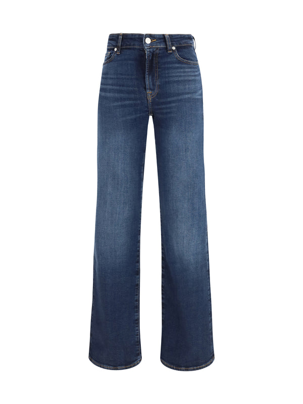 7for 97% Cotton; 3% Elastane jeans in blue