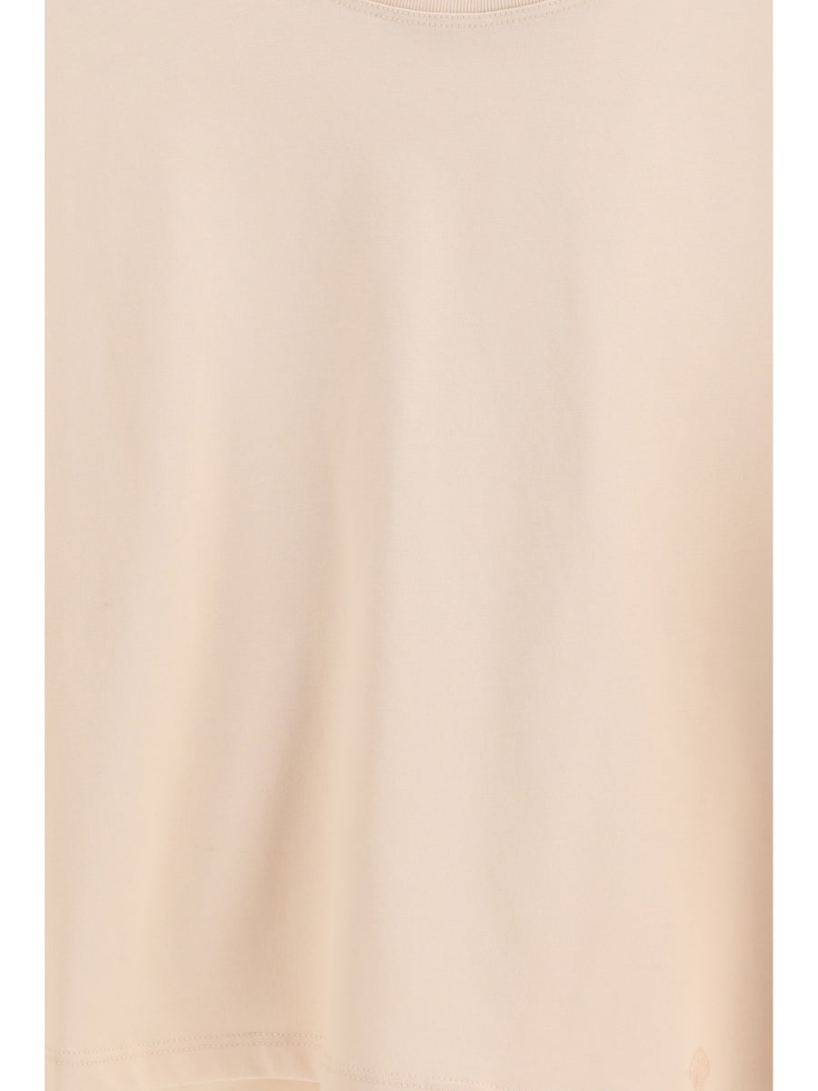 T-Shirt Masal Cream Rose Cotton T-shirts & Jerseys