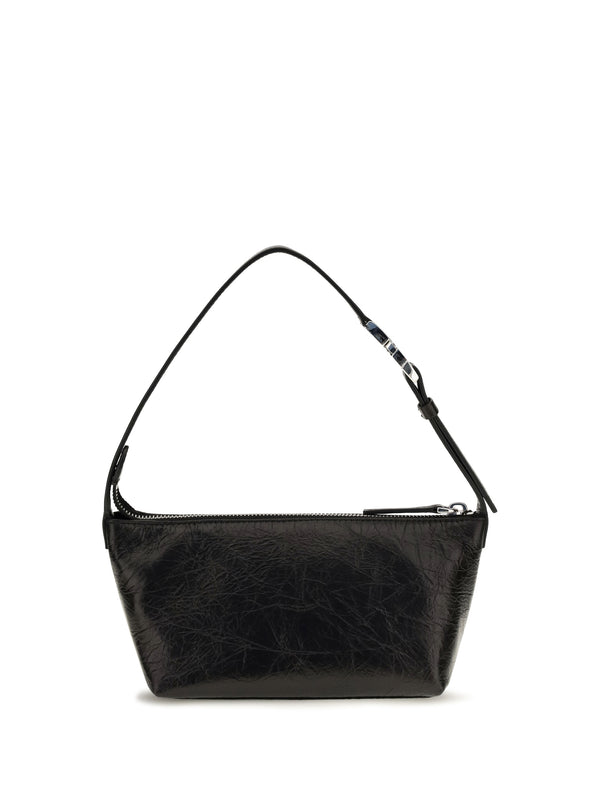 Small Vanity Leather Pouch Nero Calf Bos Taurus Wallet