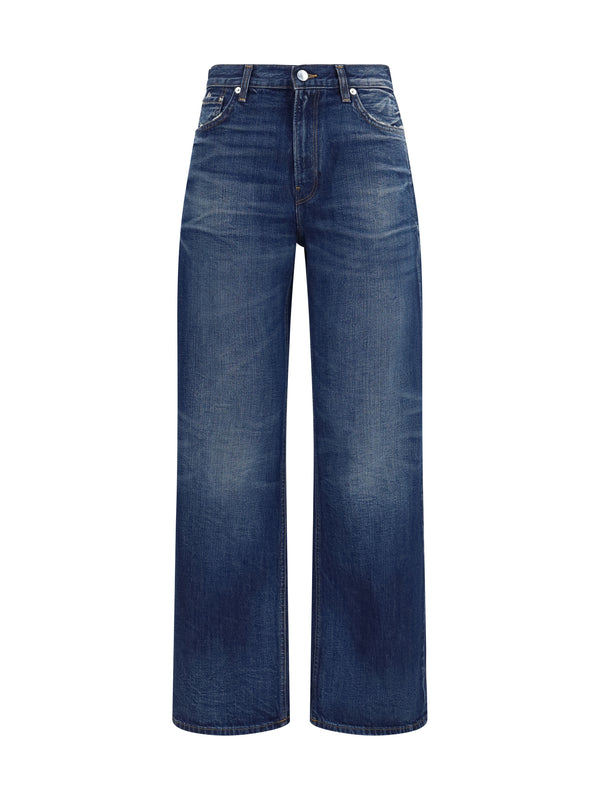 Jeans Korea Cotton Blue