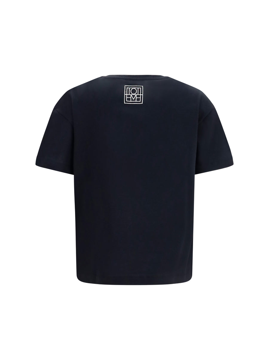 T-Shirt Classic Monochrome Black Cotton T-shirts & Jerseys