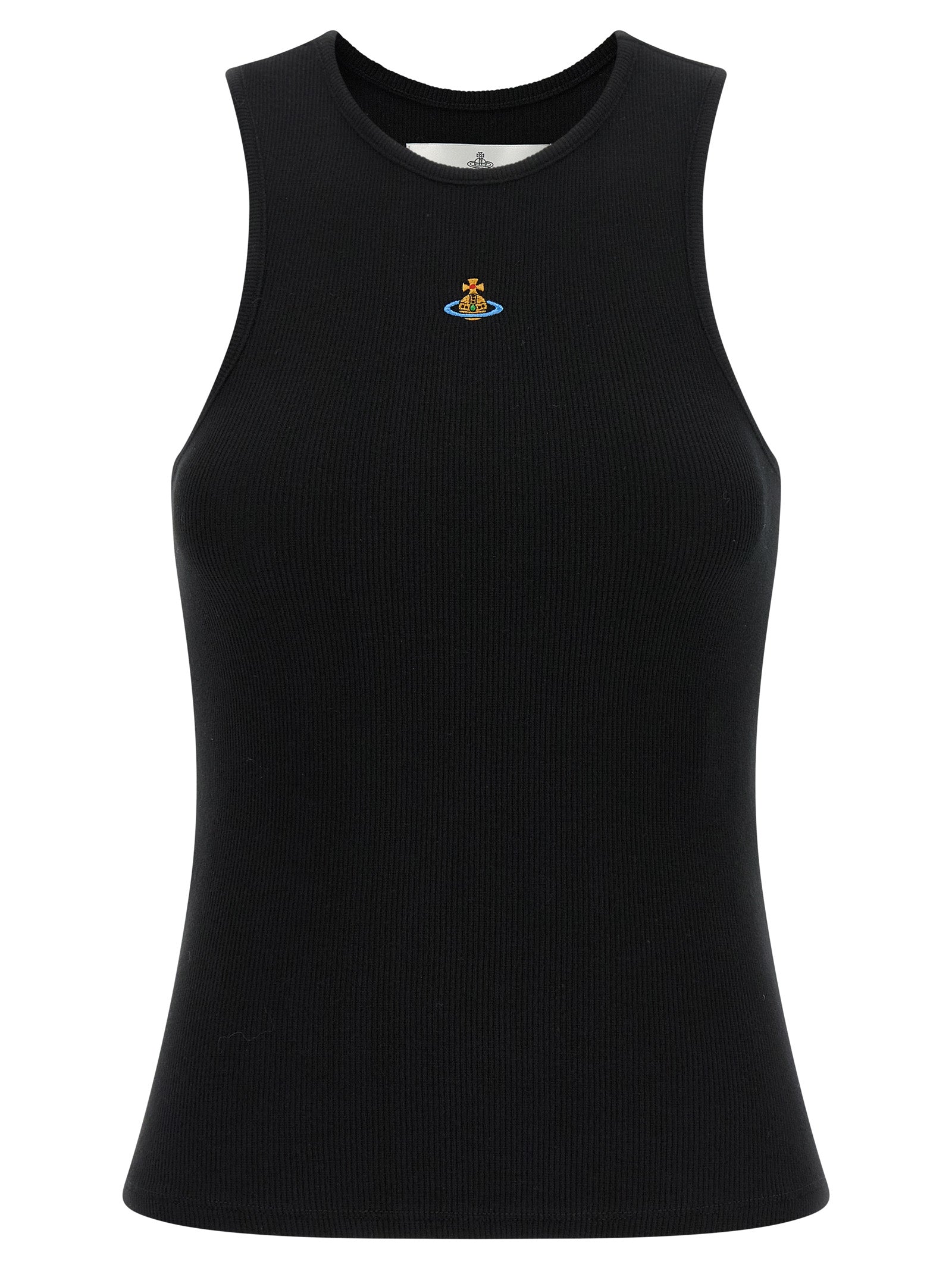 90s Top Black Cotton Tops