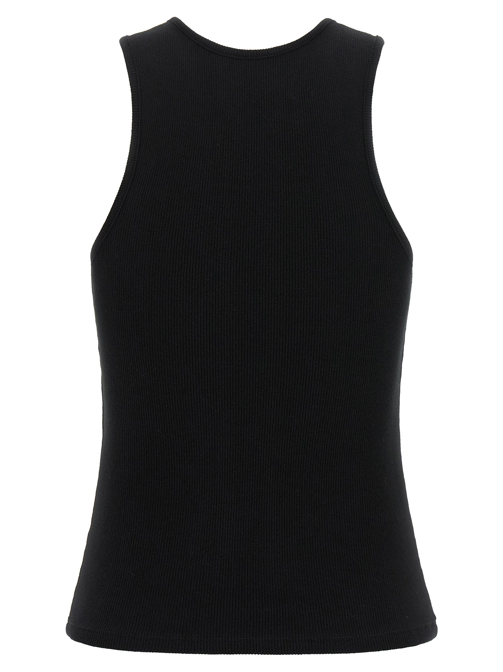 90s Top Black Cotton Tops