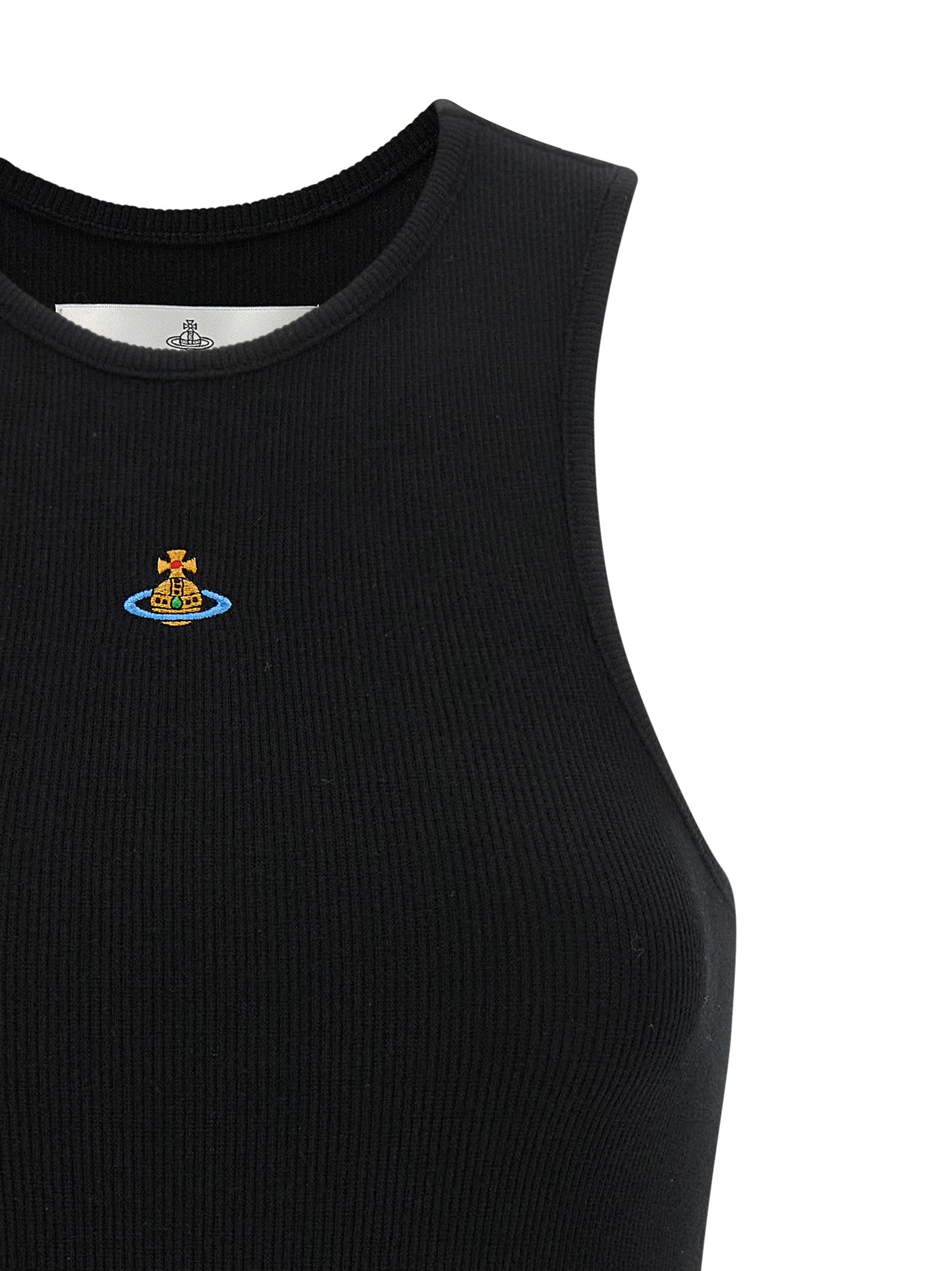 90s Top Black Cotton Tops