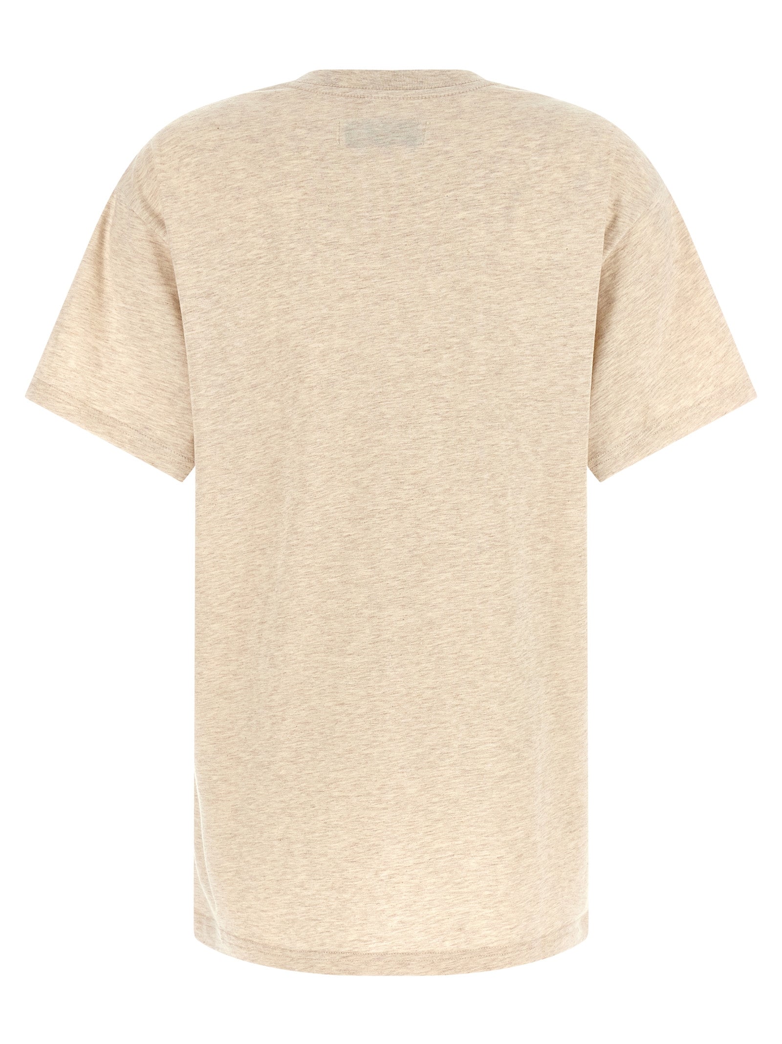 Orb And Stars Classic T-Shirt Beige Cotton