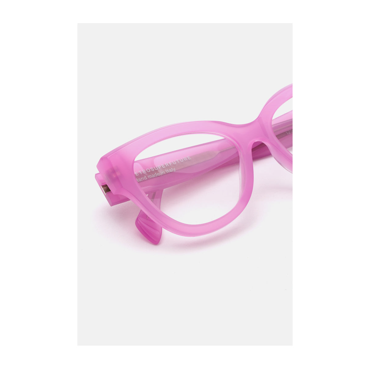 Retrosuperfuture NUMERO 126 PINK Rosa Acetate Occhiali Da Vista