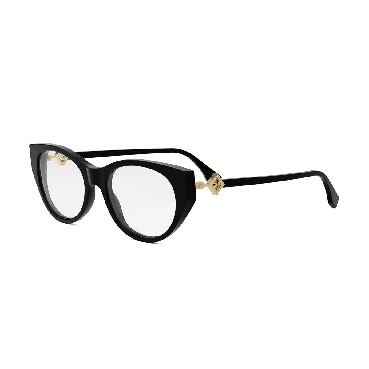 FE50099I FF DIAMONDS 001 Nero Acetate Occhiali Da Vista