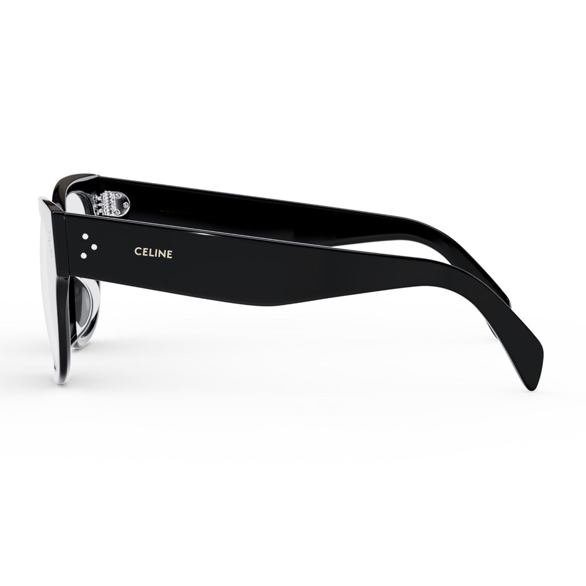 Celine CL50110U 3 Dots HD 001 Black Nero Acetate Occhiali Da Vista