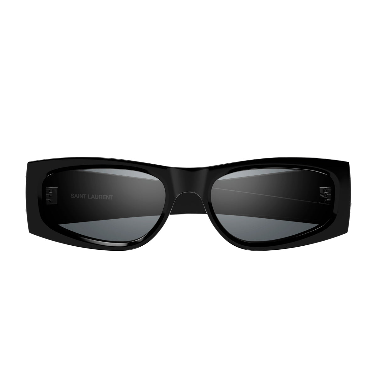 Saint Laurent SL M140 Linea Monogram 002 Black Silver Nero Acetate Occhiali Da Sole