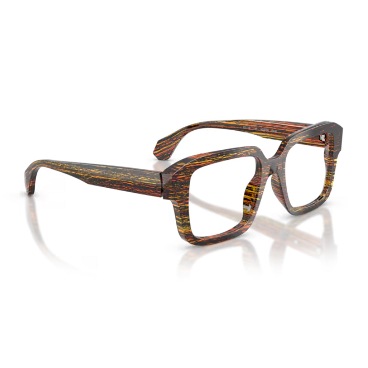 Alain Mikli A03538 0440 Havana Tiger Acetate Occhiali Da Vista