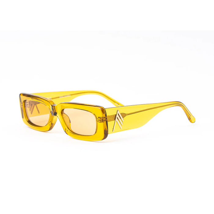 The Attico Mini Marfa Giallo Occhiali Sole