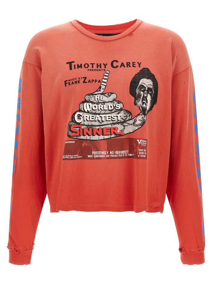 East Of Eden T-shirt Red Cotton