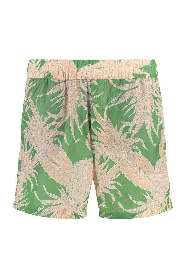 Pineapple Print Swim Shorts Polyamide Beachwear