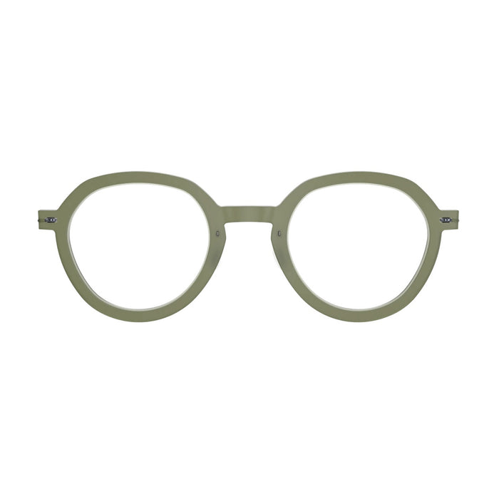 Lindberg N.O.W. 6640 C11M PU16 804 Verde Matte Grigio Titanium Occhiali Da Vista
