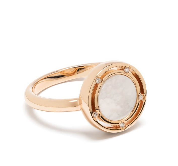 Damiani 18kt Rose Gold ring in rose gold