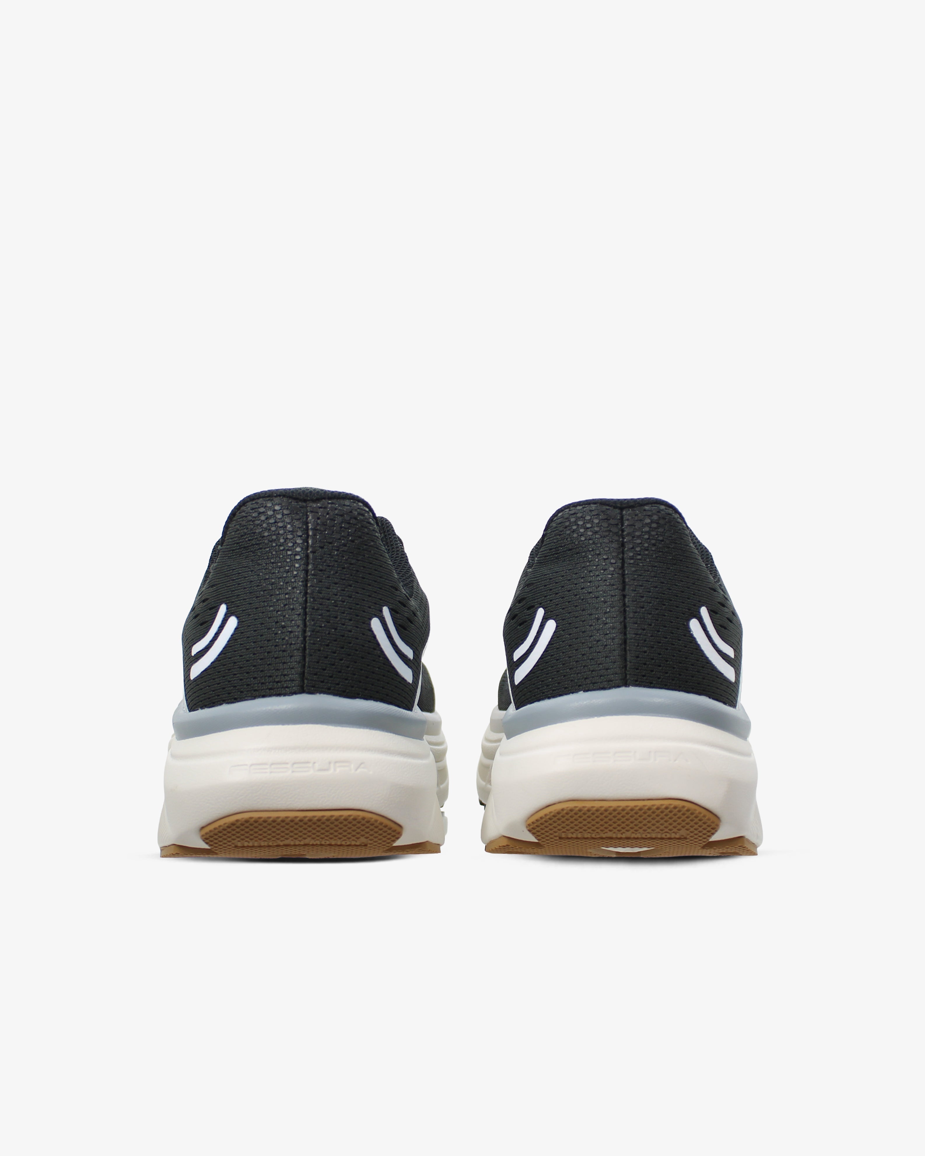 Speed 01 11 Black White Running Sneakers