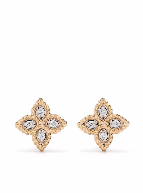 Roberto Coin 18Kt Rose Gold earrings in rose gold