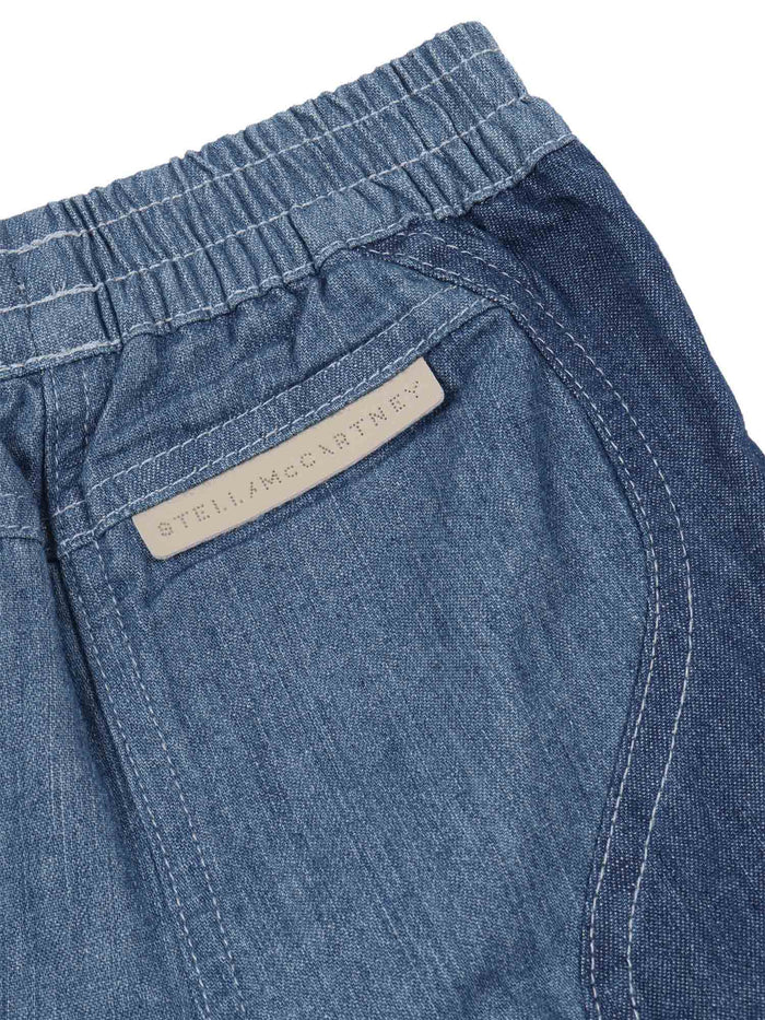 TROUSER Blue Cotton Pant