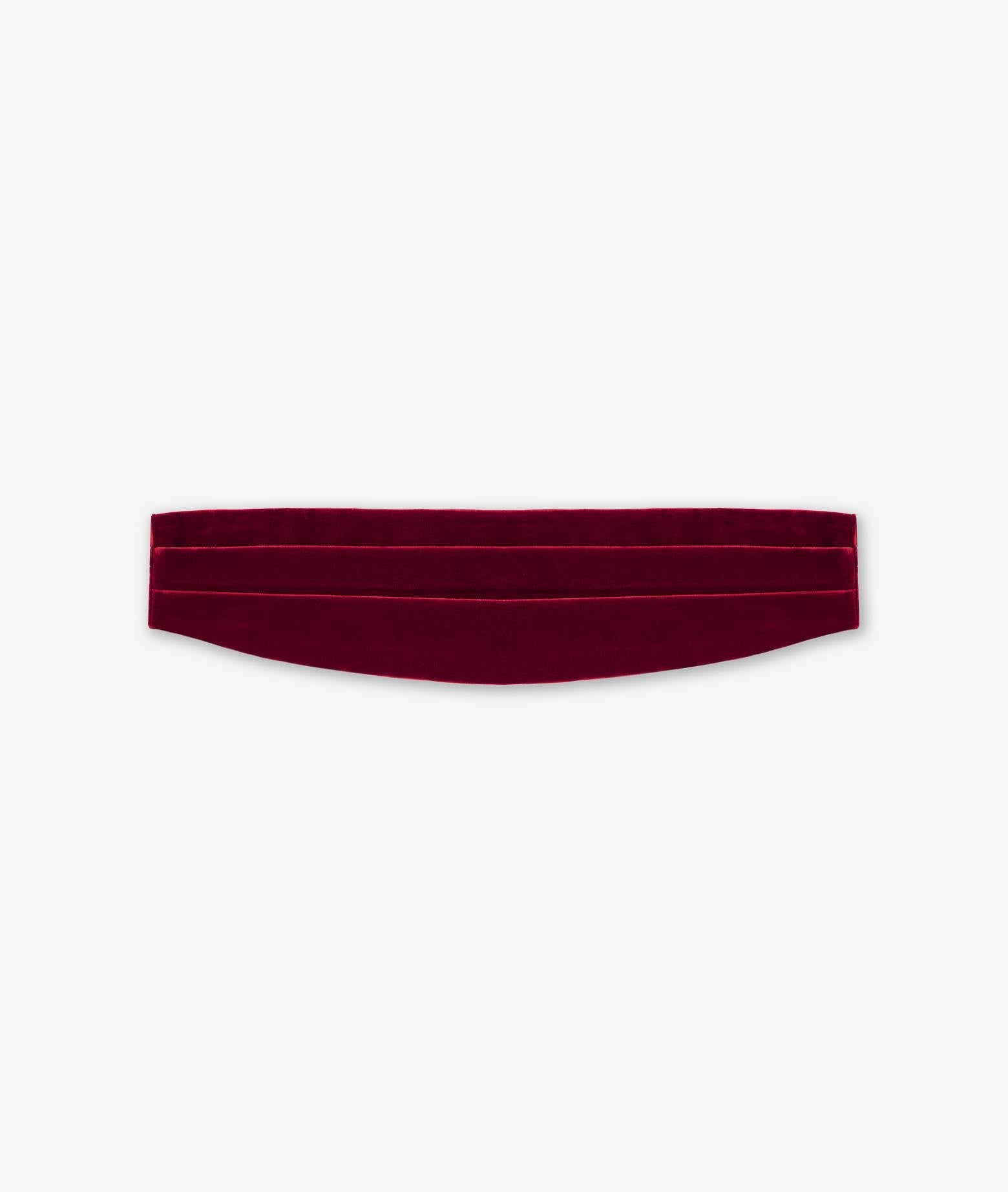 Cummerbund Timeless Darkred Ceremony Band