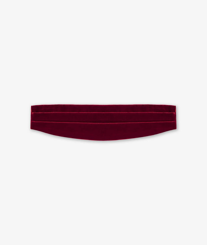 Cummerbund Timeless Darkred Ceremony Band