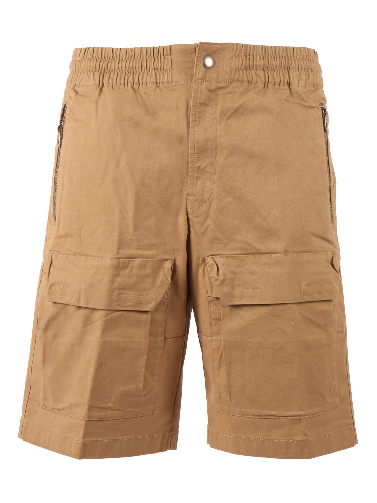 Short pants Beige Cotton Elastane Bermuda
