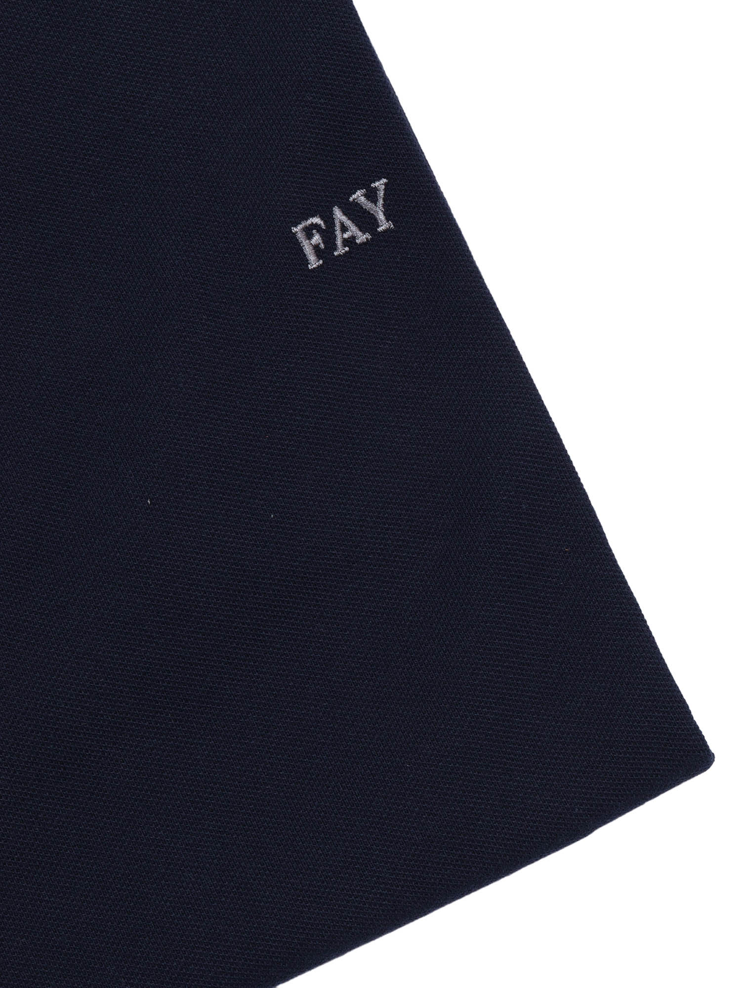 DB COLLAR PIQUET POLO Blue Cotton Elastane Shirt
