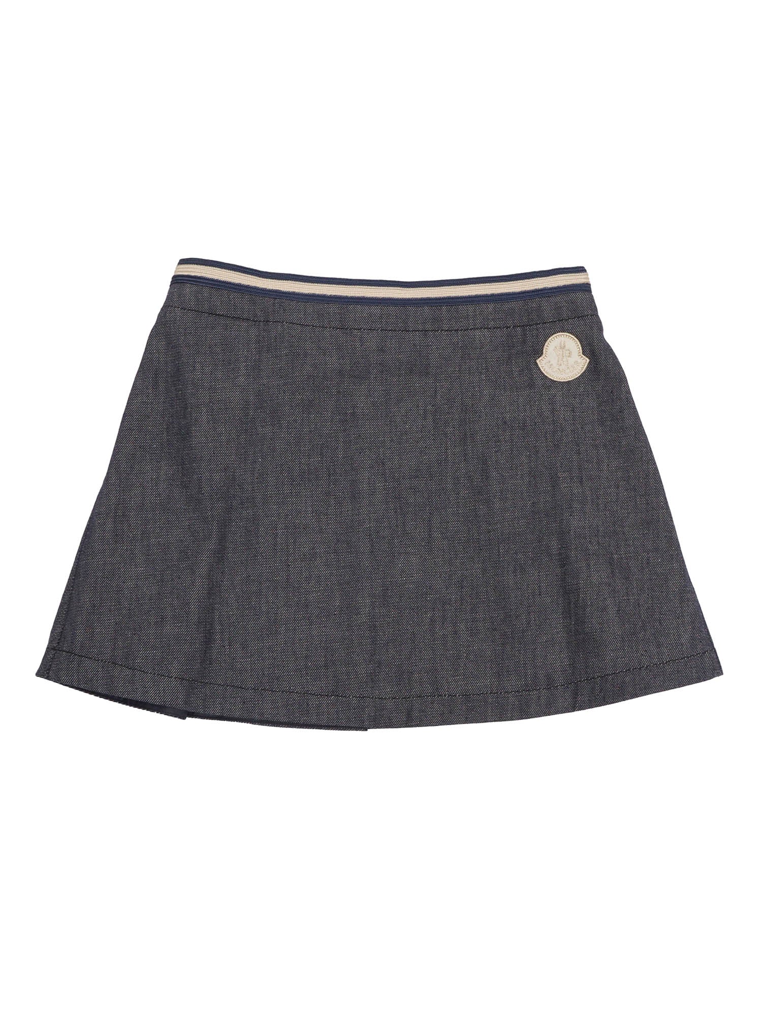 SKIRT Blue Cotton