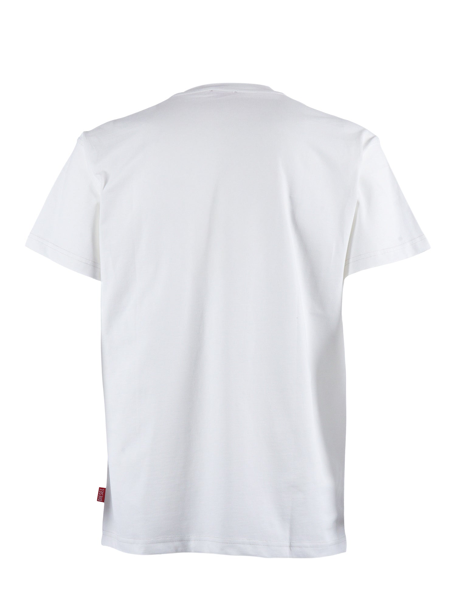 T-shirts White Cotton Short Sleeves T-shirt