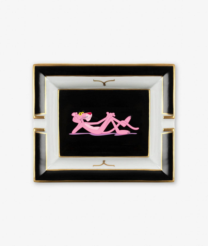 Ashtray Pink Panther Black