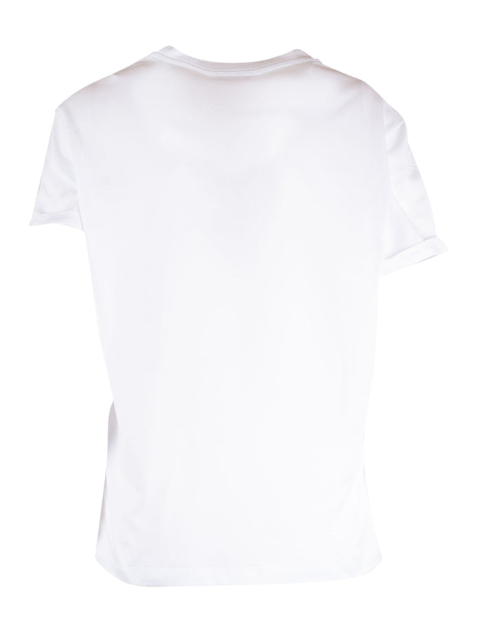 T-SHIRT White Cotton Short Sleeves