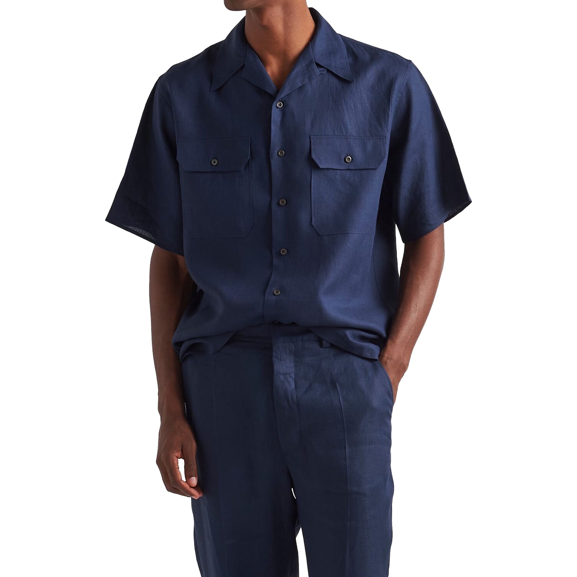 Linen Shirt Blue